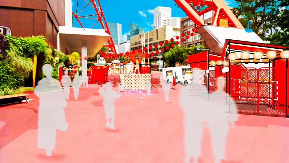 東京タワーで夏のフードイベント「RED゜食祭」昼夜でメニューが変わる“食の祭”