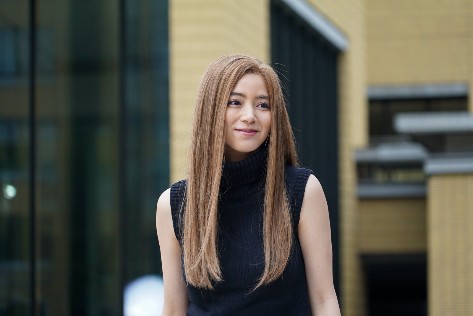 池田エライザ／新CM 撮影の様子（提供画像）