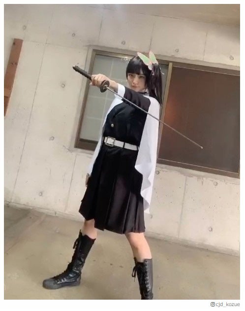 CYBERJAPAN「鬼滅の刃」コスプレに反響　剣技まで再現の超絶クオリティ