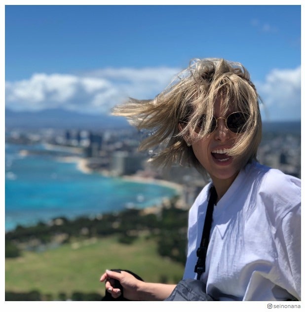 清野菜名、金髪に大胆イメチェン 「半分、青い。」ユーコとのギャップに驚きの声