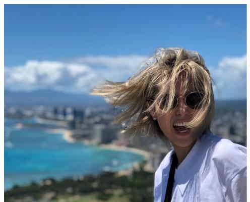 清野菜名、金髪に大胆イメチェン 「半分、青い。」ユーコとのギャップに驚きの声