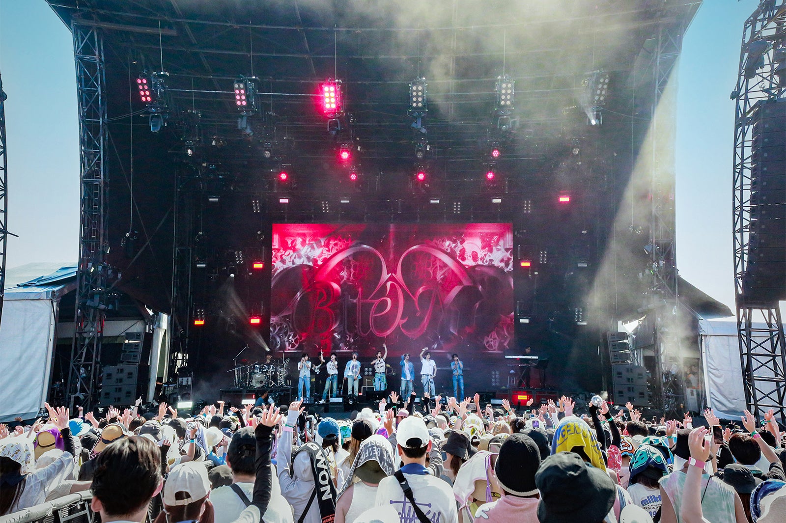 ENHYPEN／「SUMMER SONIC 2023」DAY2／OSAKA（C）SUMMER SONIC All Rights Reserved