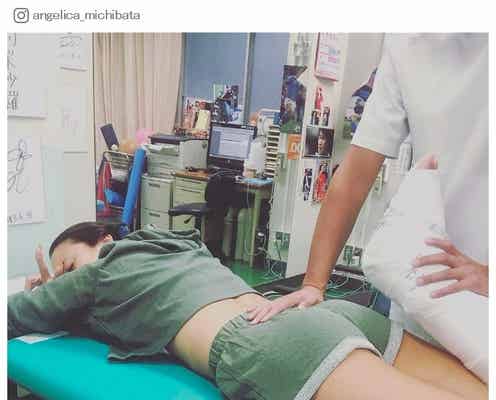 重症で手術の道端アンジェリカ、リハビリが本格化「大丈夫か私」