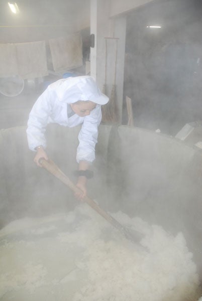 日本酒造りに奮闘する今泉宏美