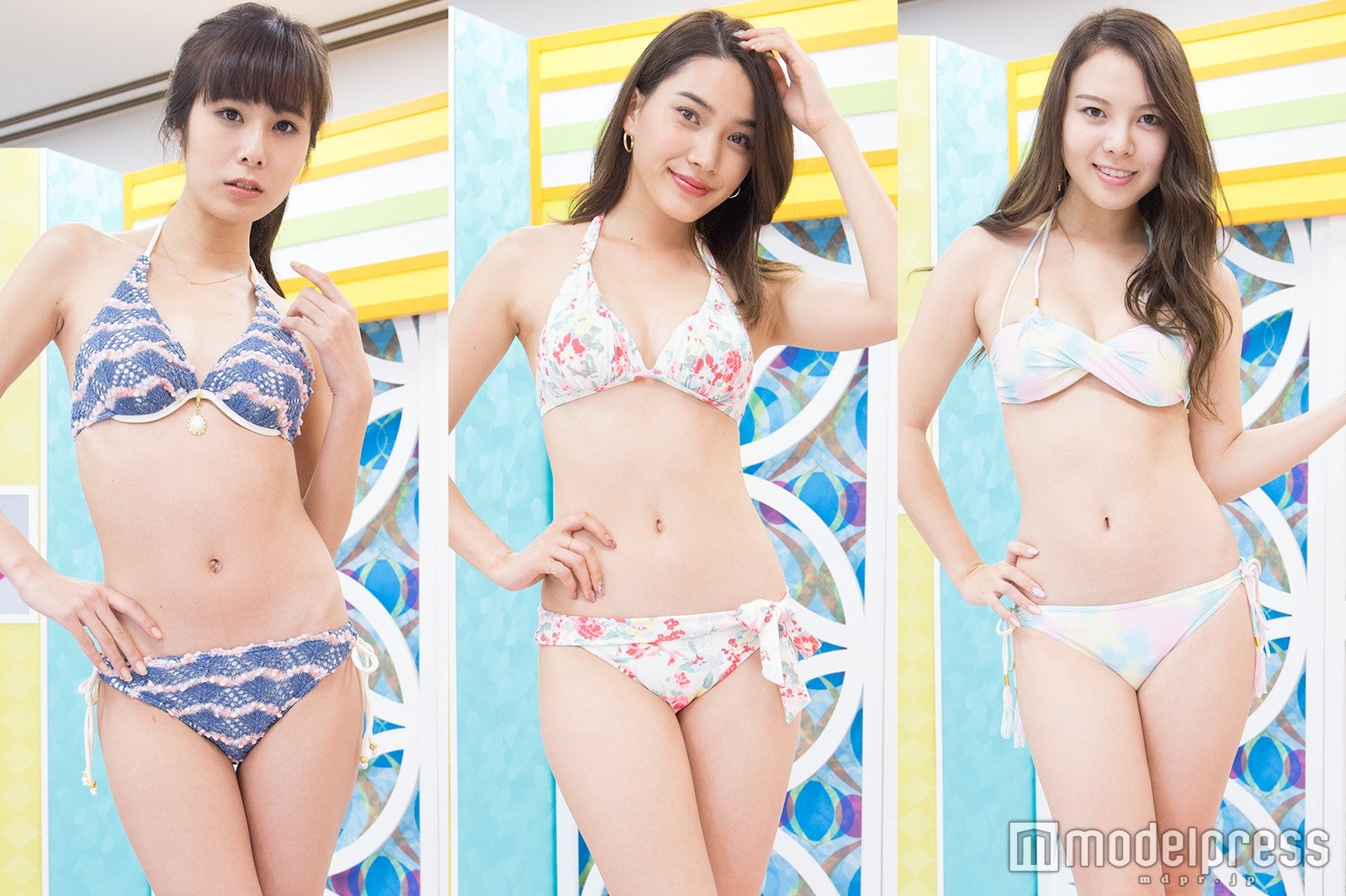 SEXY＆フェミニン水着でノックアウト　美ボディ輝く生ステージ＜深夜のトレンド水着ファッションショー＞