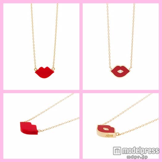 2014秋冬は唇モチーフのジュエリーが一押し