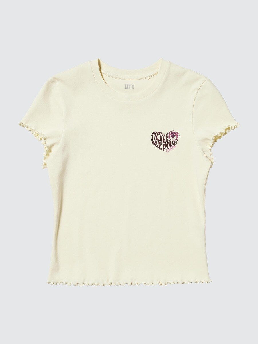 ディズニーピクサーUTのロッツォハートロゴミニTシャツ