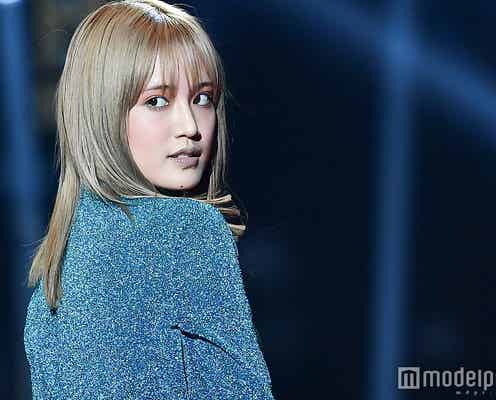 E-girls藤井夏恋、金髪で際立つ圧巻オーラにどよめき<TGC2017A/W>