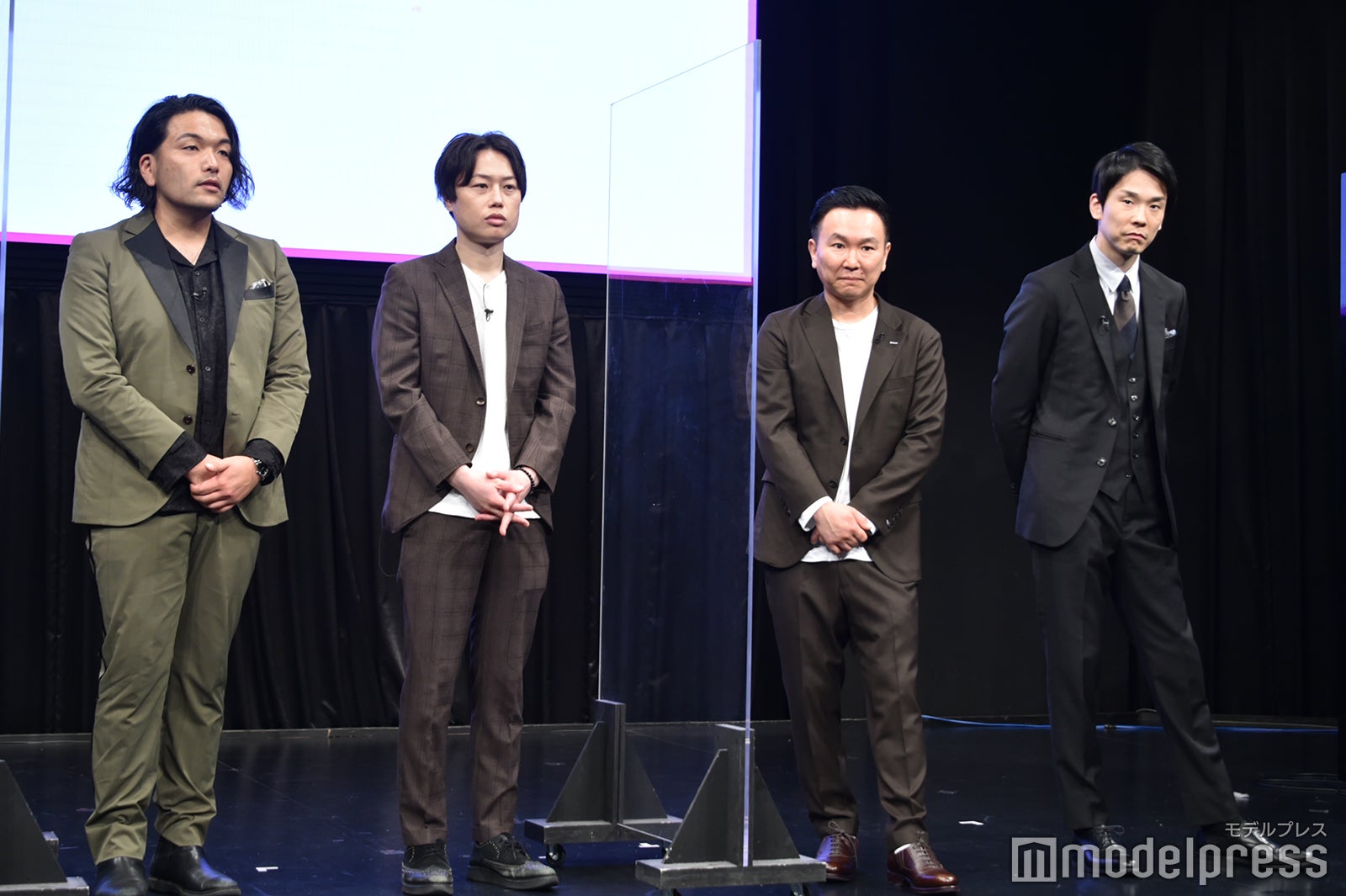 盛山晋太郎、リリー、山内健司、濱家隆一 （C）モデルプレス