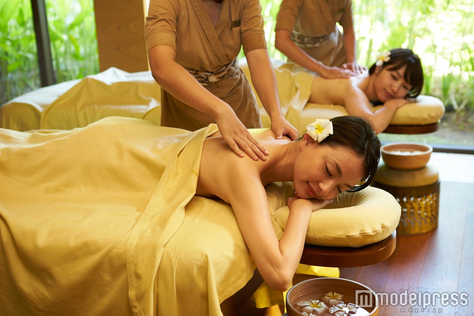 専用ヴィラでバリマッサージを体験して身体と心にご褒美