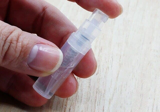 セリア　ミニアトマイザー　使用例