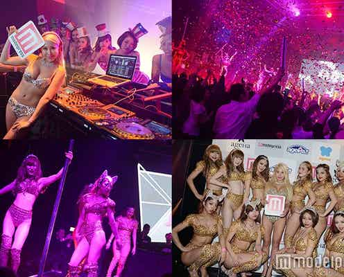 最先端ガールズナイトにSEXY集団降臨!“夢のコラボ”でパーティーガール熱狂