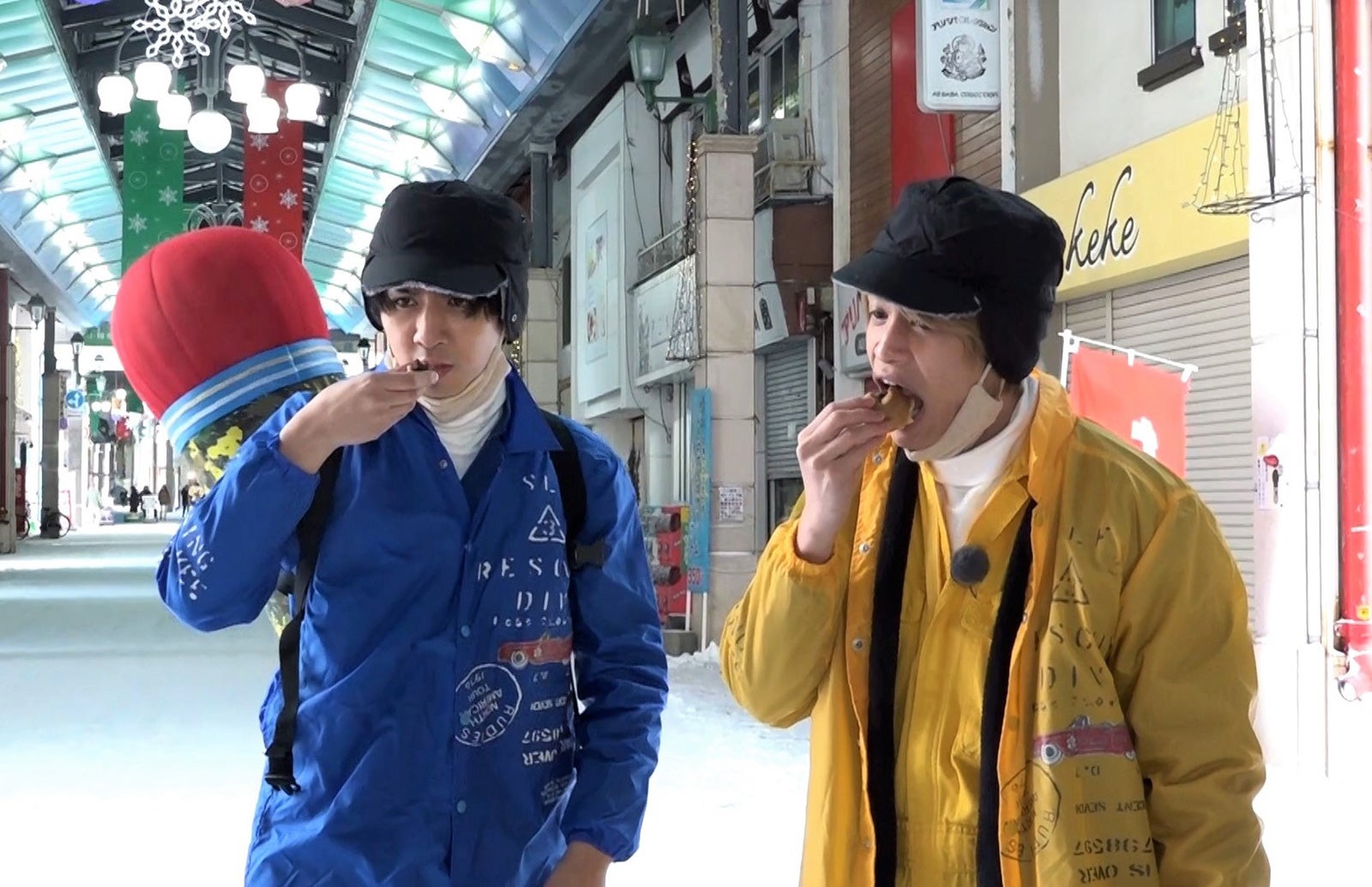 （左から）藤井流星、中間淳太（C）カンテレ