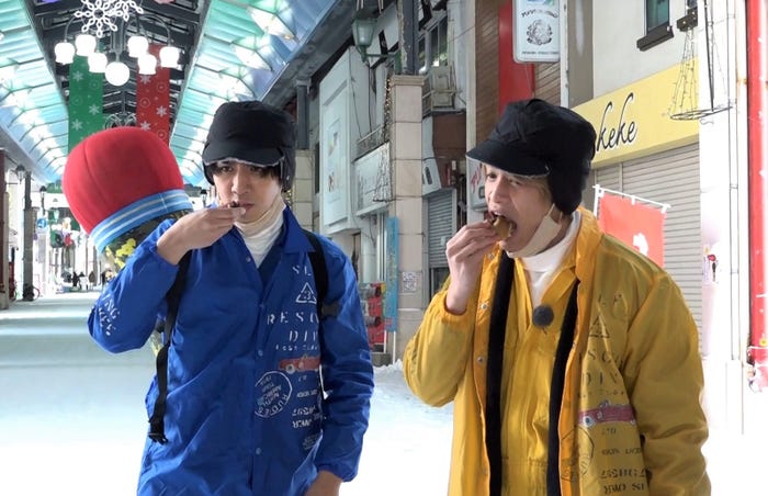 (左から)藤井流星、中間淳太(C)カンテレ