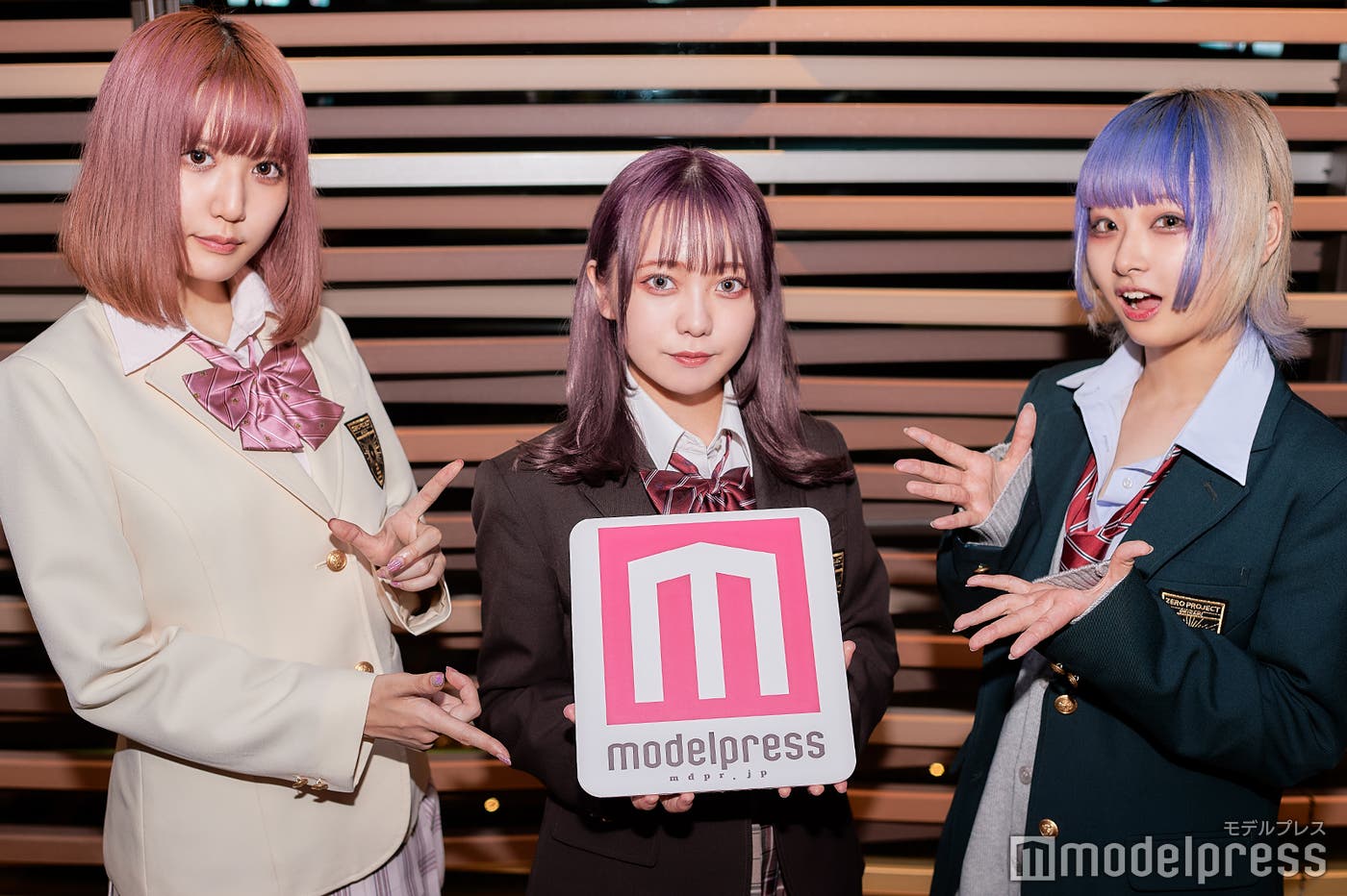 (左から)先斗ぺろ、野苺みくる、みちゃん(C)モデルプレス