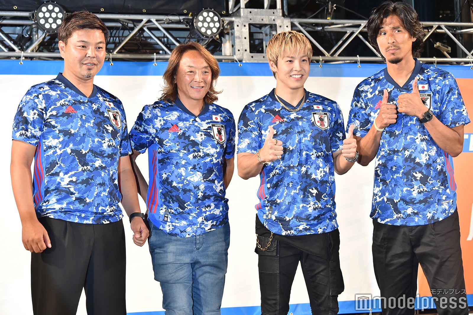 城彰二、北澤豪、RIKU、中澤佑二 （C）モデルプレス