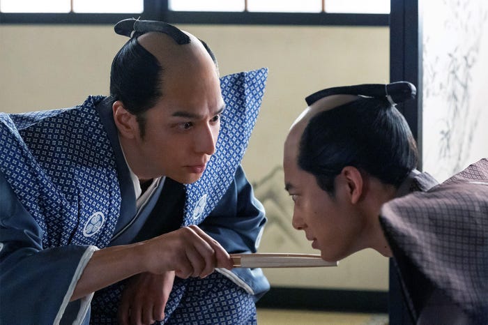 生田斗真、井上祐貴「べらぼう~蔦重栄華乃夢噺~」第47話(C)NHK