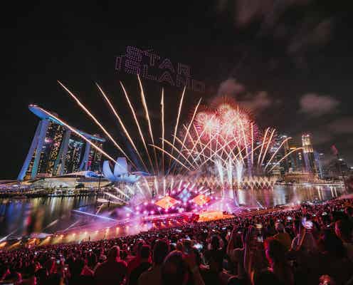 未来型花火エンタメ「STAR ISLAND」3年ぶりシンガポール開催、1万発花火で2023年幕開けド派手に祝う