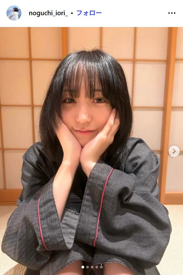 野口衣織Instagramより