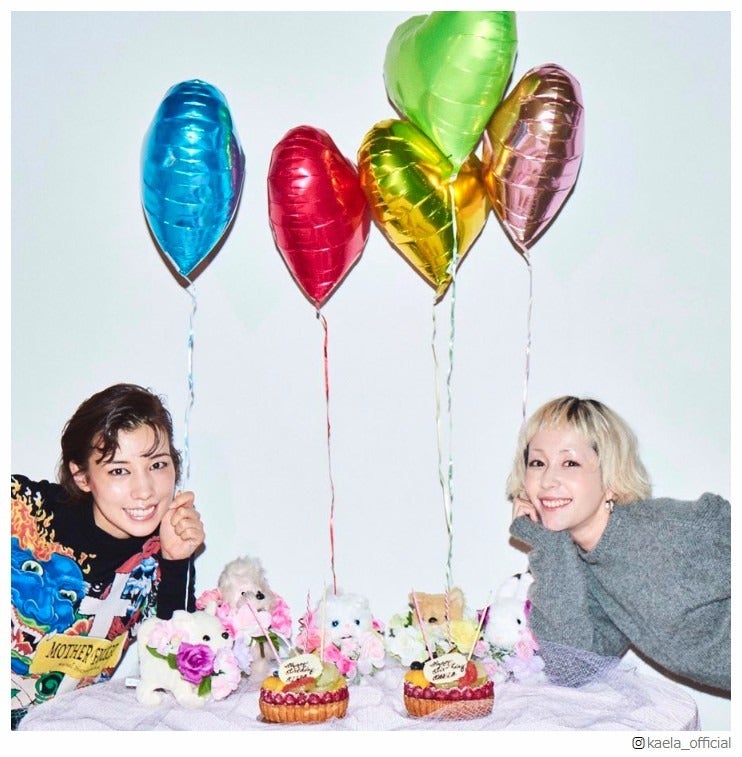 仲里依紗＆木村カエラのオシャレなバースデーショットに反響「このコラボはやばい」「貴重すぎ」