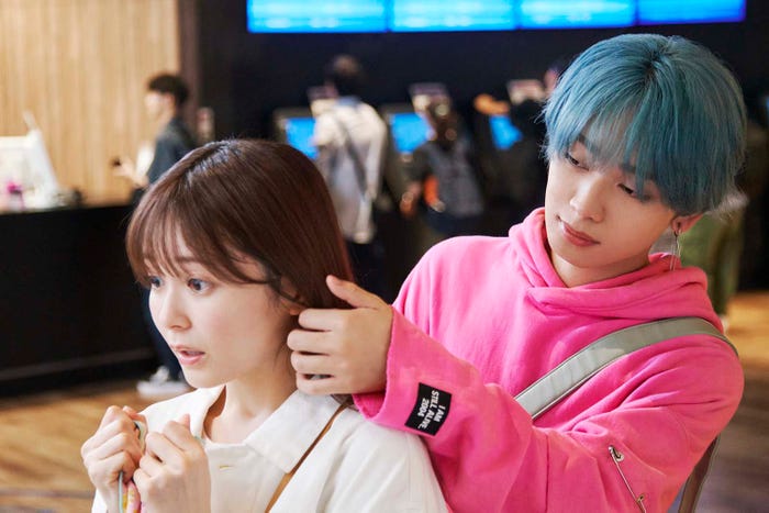 久間田琳加、宮世琉弥(C)『顔だけじゃ好きになりません』製作委員会