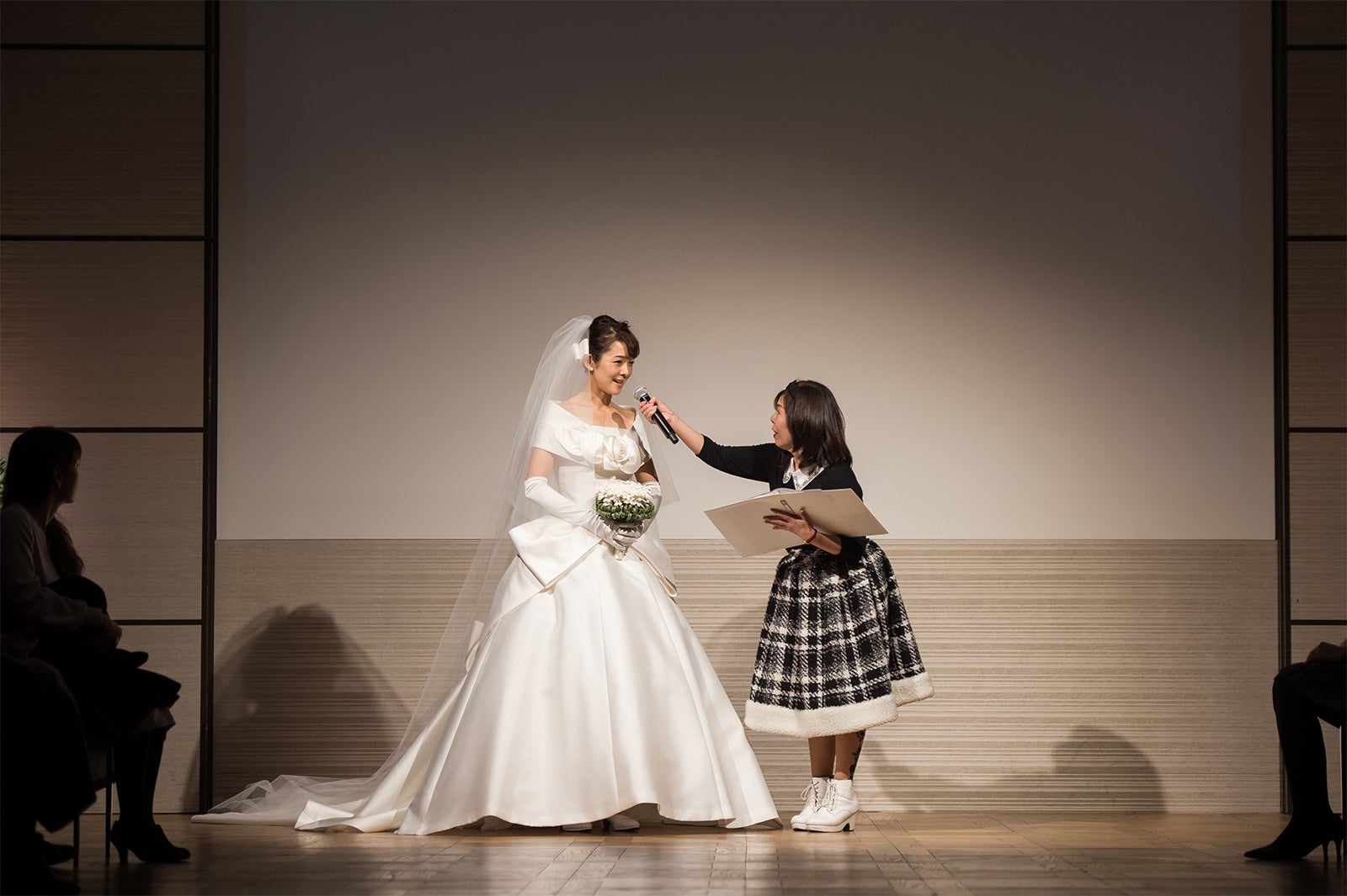 藤澤恵麻、エマ理永氏（撮影：山本幸司）