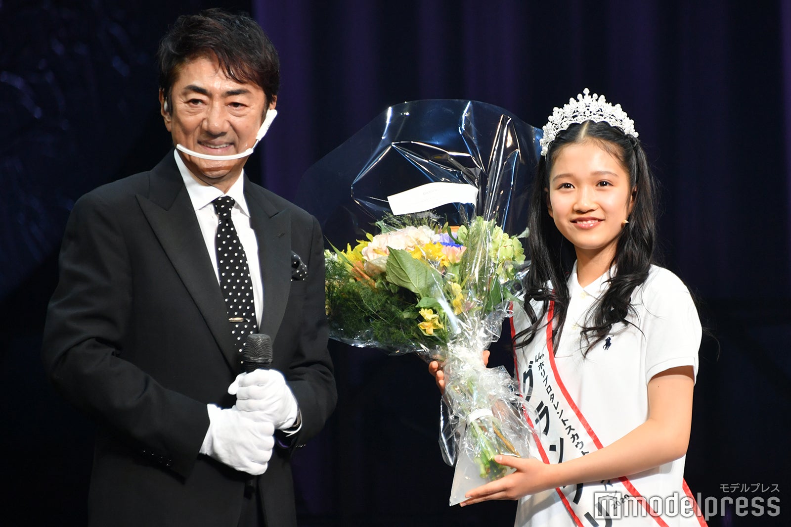 市村正親、山崎玲奈さん（C）モデルプレス