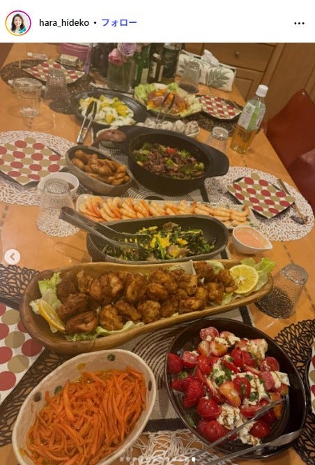 原日出子Instagramより