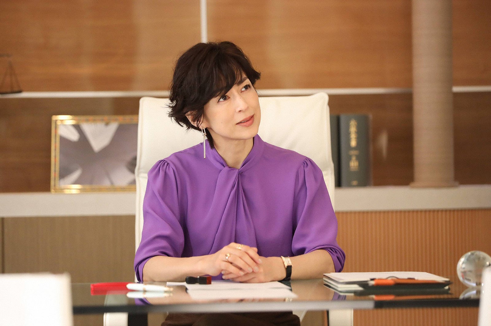 鈴木保奈美「SUITS／スーツ2」第10話より（C）フジテレビ