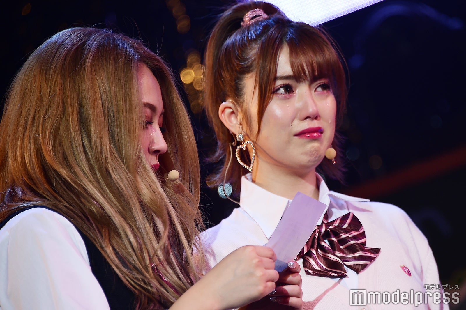 土屋怜菜（れいぽよ）、中野恵那（ちゃんえな） （C）モデルプレス