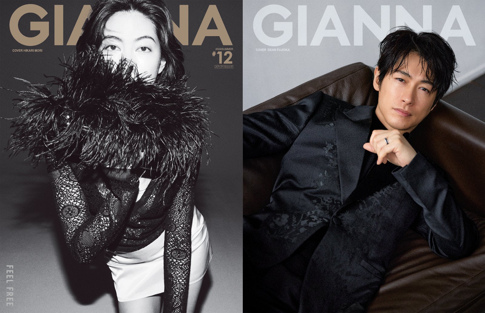 森星＆ディーン・フジオカ、GIVENCHYまとい圧巻オーラ「GIANNA」表紙登場