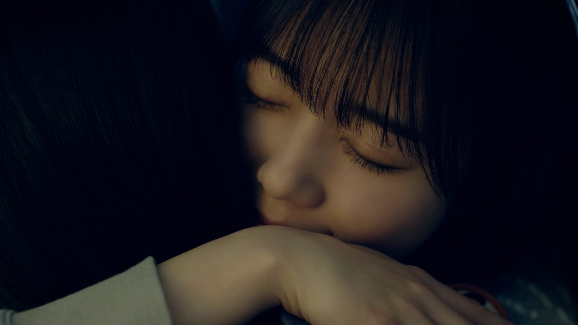 森田ひかる、齊藤京子「アクトレス」第6話より（C）NTT DOCOMO,INC.