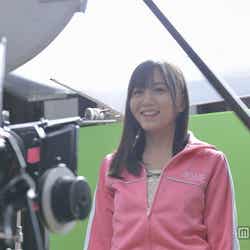 大場美奈/新CMオフショット