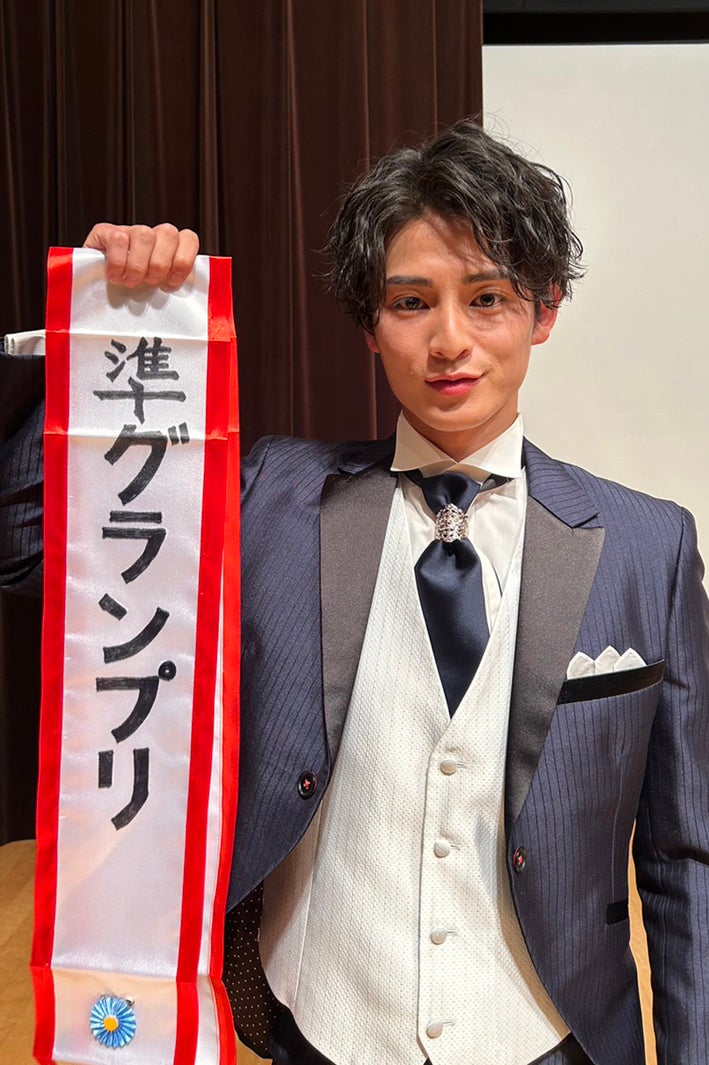 「慶應ボーイコンテスト2023」準グランプリ・空閑洵太さん（提供写真）