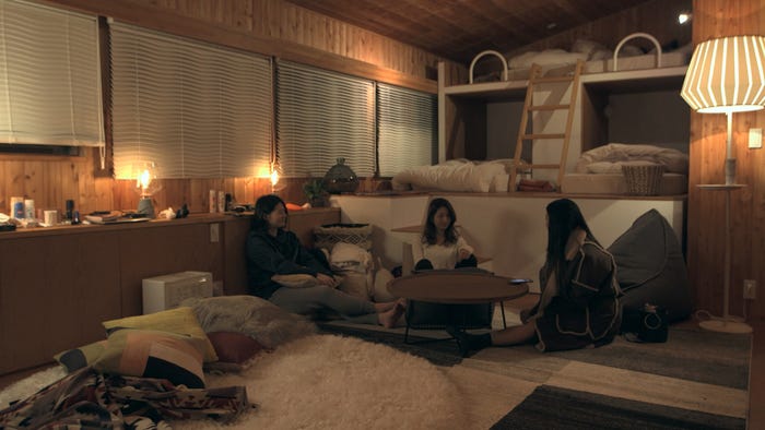 つば冴、安未、みずき「TERRACE HOUSE OPENING NEW DOORS」8th WEEK(C)フジテレビ/イースト・エンタテインメント