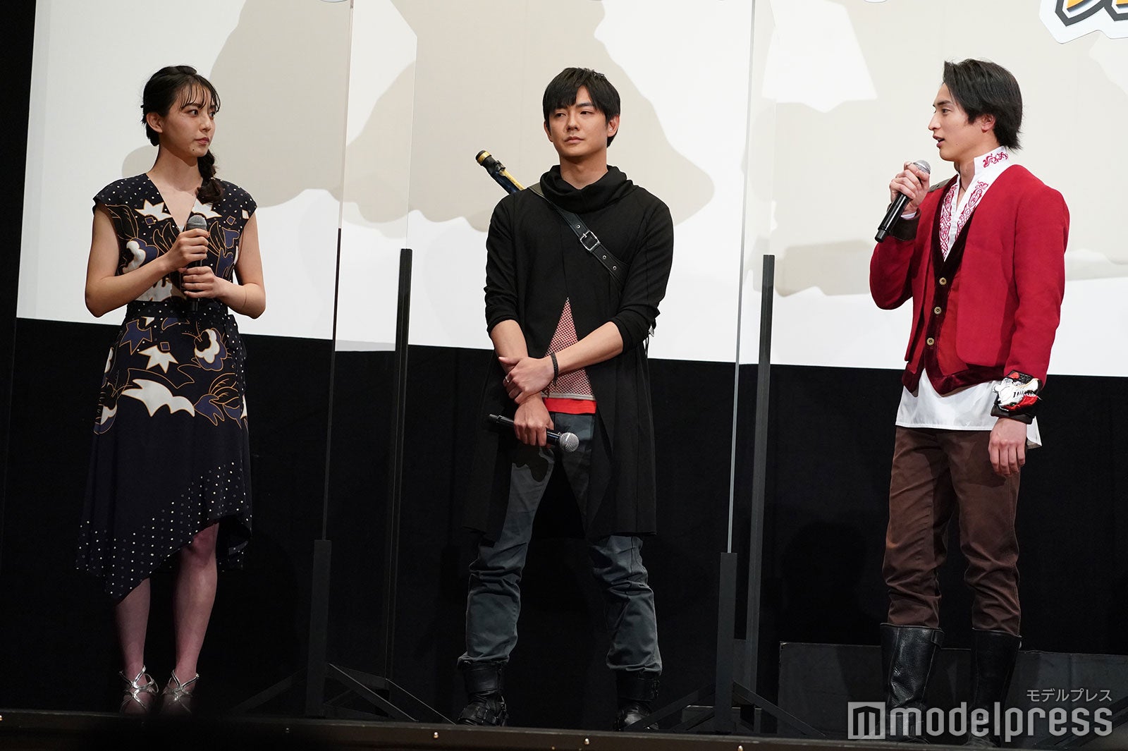 （左から）宮原華音、長田成哉、一ノ瀬颯（C）モデルプレス