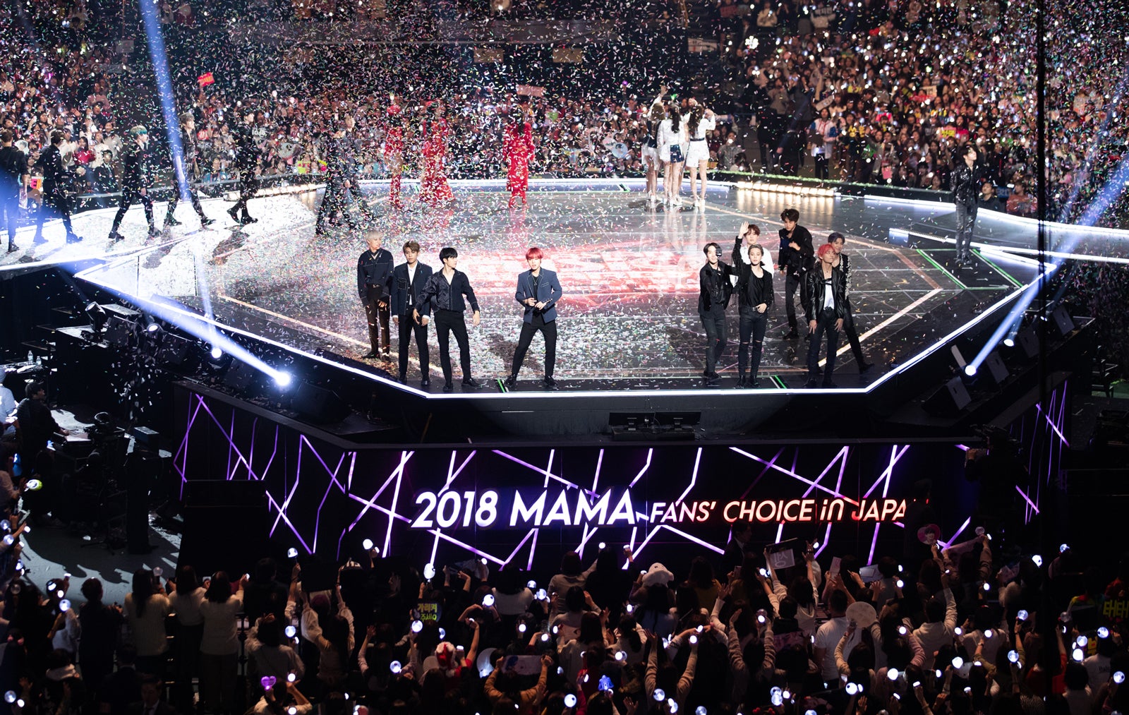 「2018 MAMA in Japan」の様子（C）CJ ENM Co.,Ltd,All Rights Reserved