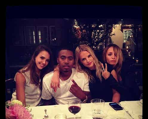 ジェシカ・アルバとニコール・リッチー、意外な友だちとディナー
