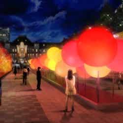 ハーモニアスひかりアベニュー/画像提供:チームラボ