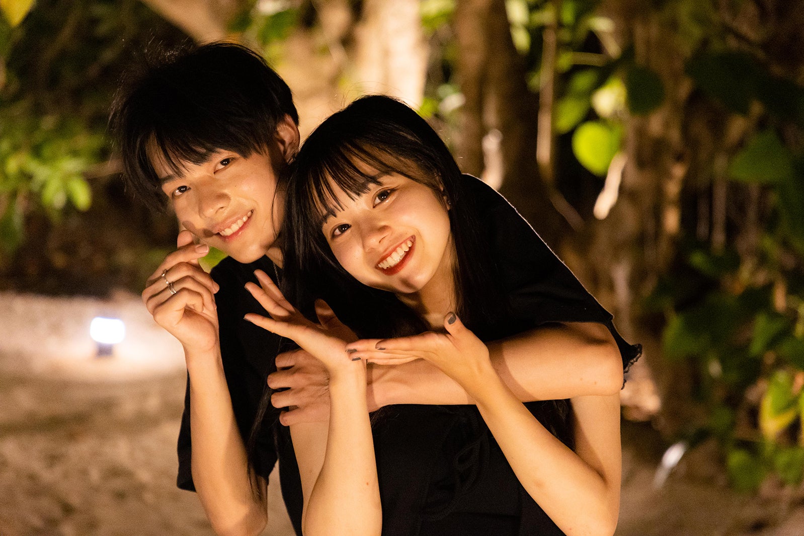 はるひと、あやの「今日、好きになりました。-向日葵編-」（C）AbemaTV, Inc.