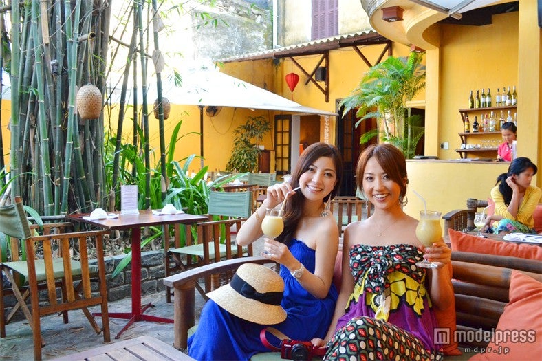 ひと休みできるおしゃれなカフェも多数／ホイアン旧市街