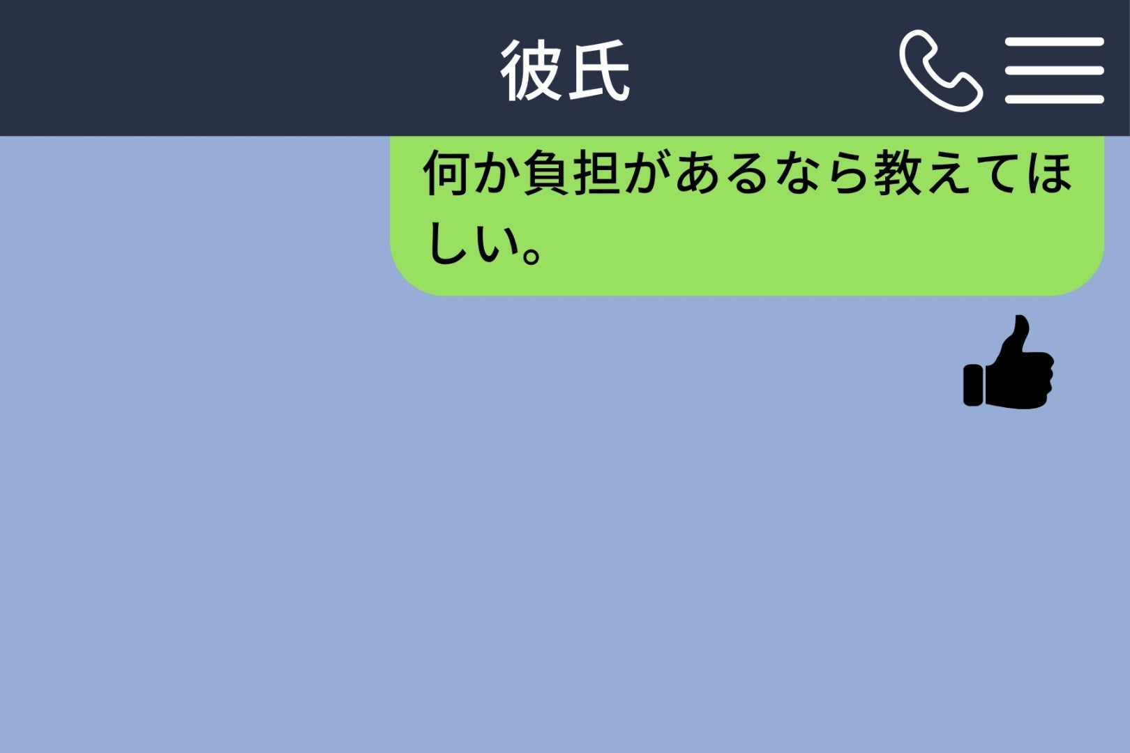 長文に返信せず、彼が押したのはリアクションだけ。翌朝それが別のマークに変わっていた話