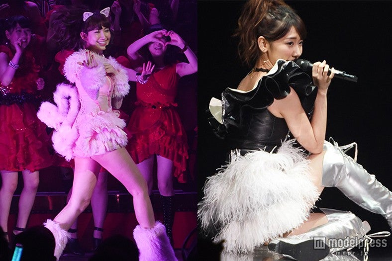 小嶋陽菜×柏木由紀、セクシー対決で誘惑「良いのこれ