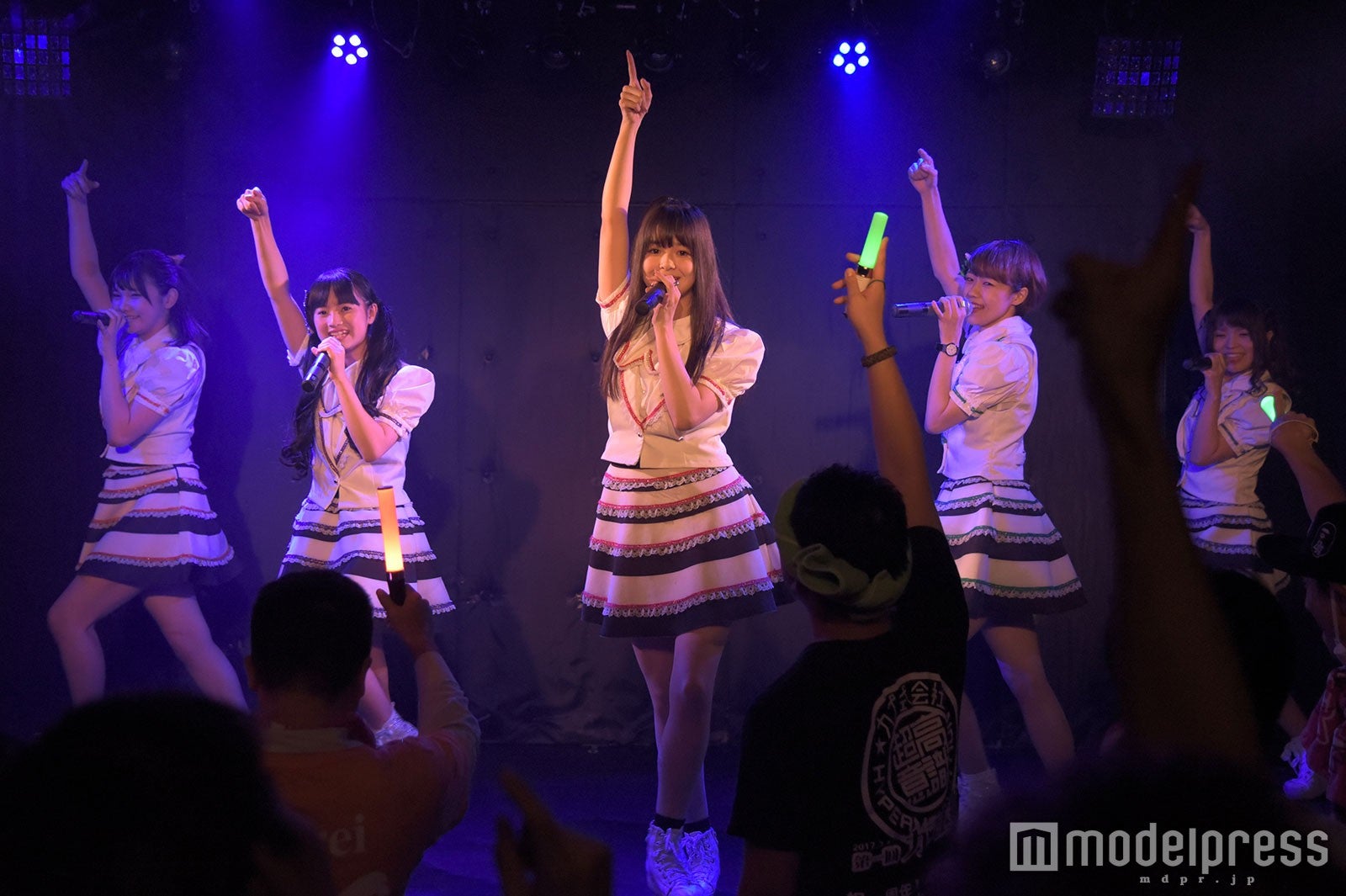 光河玲奈、羽月杏、詩島萌々、小澤綾乃、西條美里 （C）モデルプレス