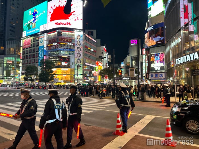 渋谷の様子(C)モデルプレス
