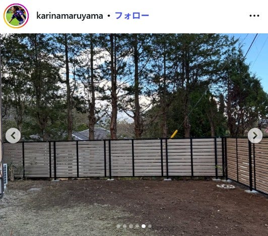 丸山桂里奈Instagramより