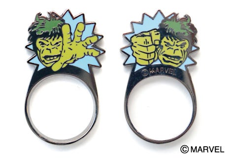MARVEL／フラットリング（税抜き￥2200）（C）Marvel2015