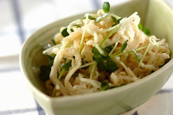 切干し大根のショウガサラダ