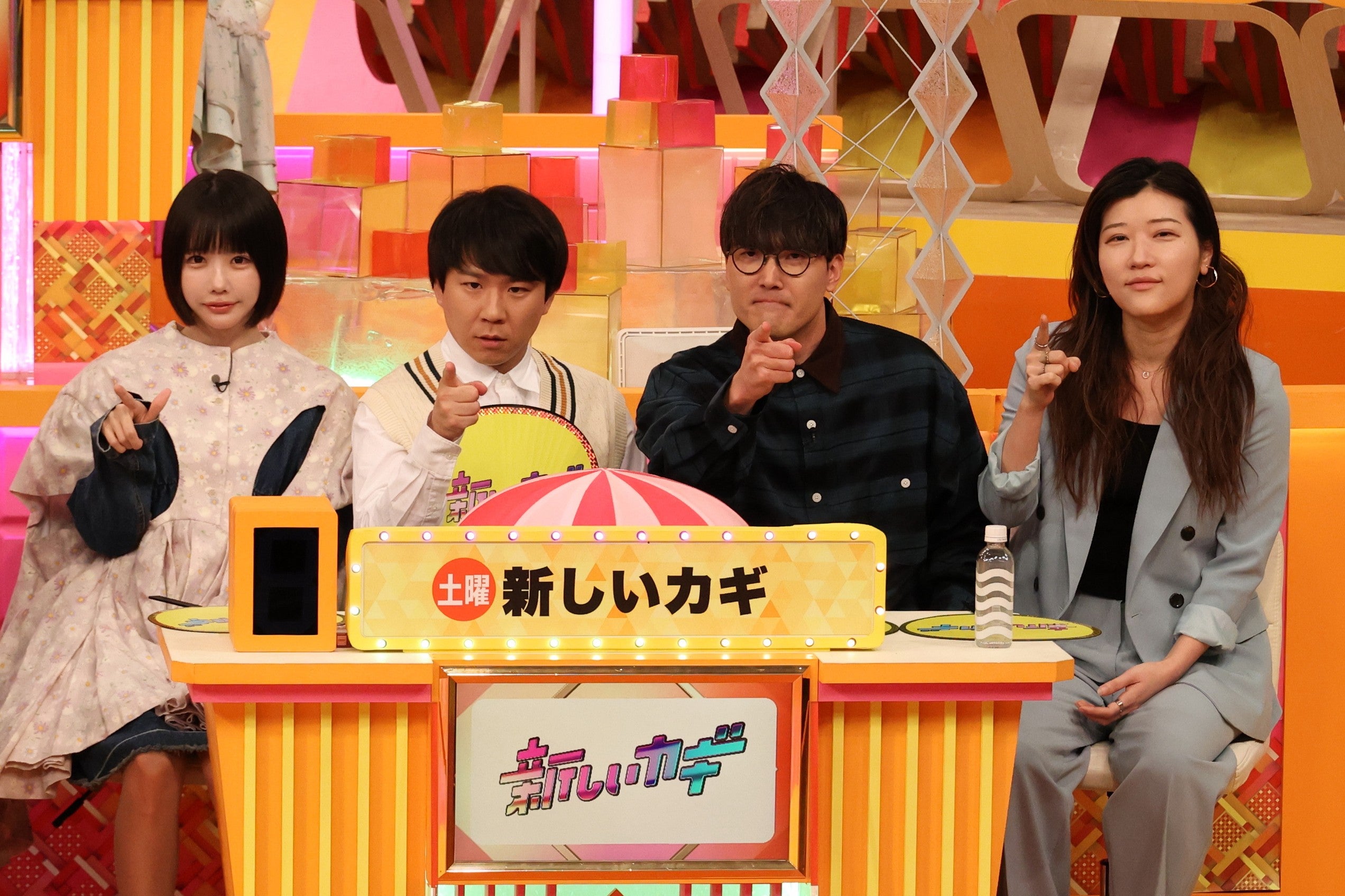 あの、秋山寛貴（ハナコ）、菊田竜大（ハナコ）、ヒコロヒー（C）フジテレビ