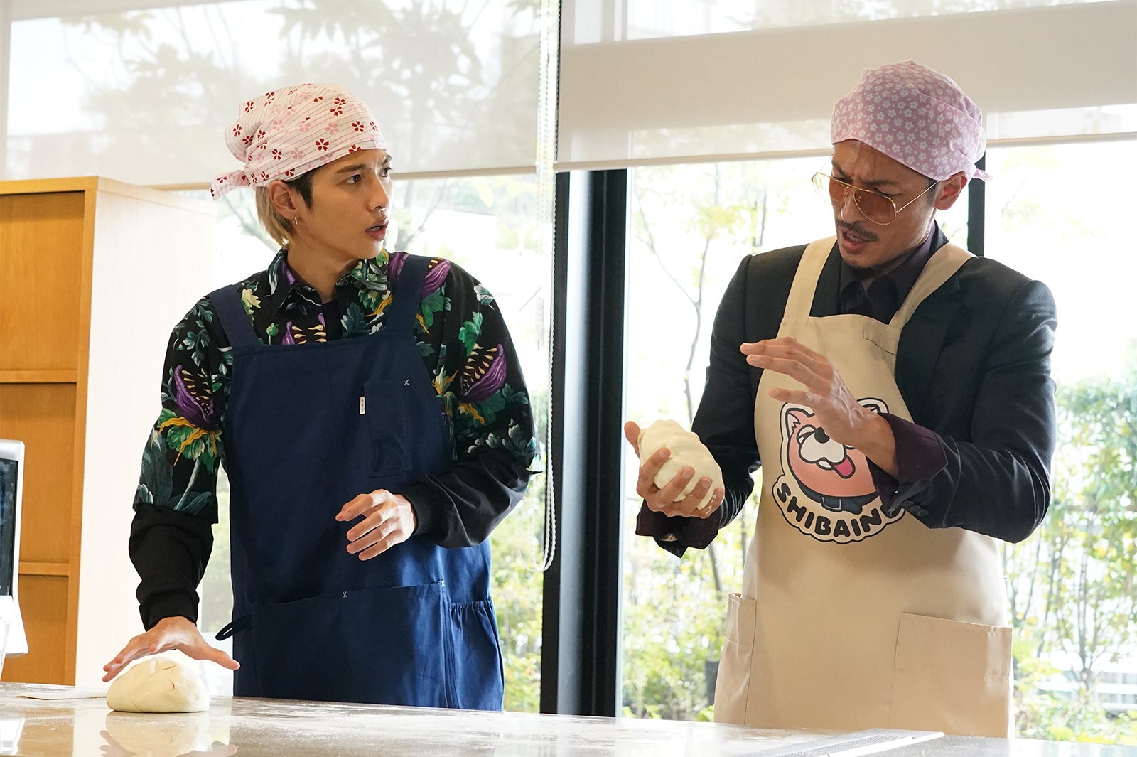 志尊淳、玉木宏「極主夫道」第6話より（C）日本テレビ・読売テレビ